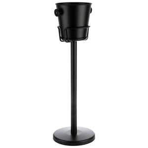 Wein- / Sektkühler Aluminium Schwarz