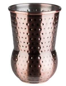 2er Set Cocktailbecher Julep Mug - Kupferoptik, Antik