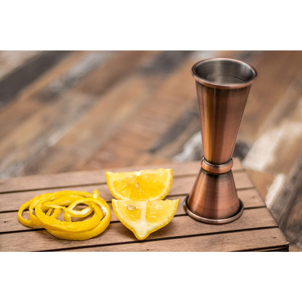 BARMAß - Jigger Kupferoptik Antik