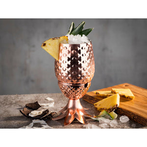 COCKTAIL BECHER ANANAS - 500 ml, Kupfer Poliert