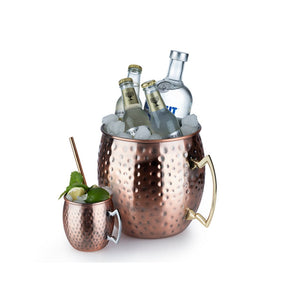 MOSCOW MULE FLASCHENKÜHLER - Riesen Cocktail-Tasse BuddysBarTest 