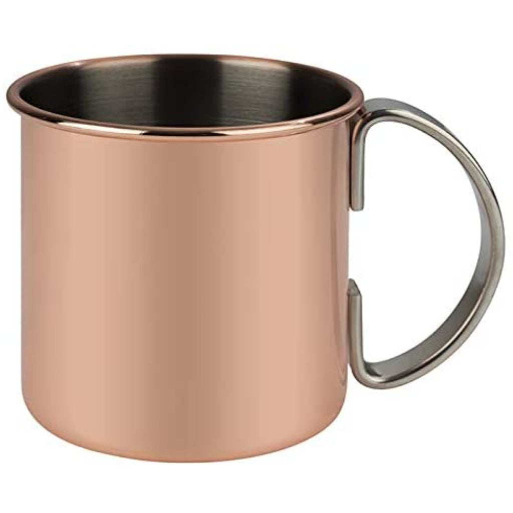 COCKTAILBECHER MOSCOW MULE MIT INDIVIDUELLER GRAVUR - 450 ml, Kupfer Poliert